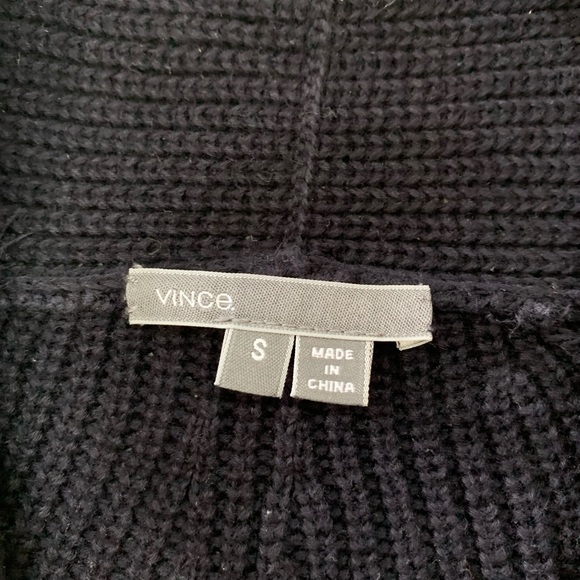 Vince open front knit wool blend open front cardigan size small - Picture 5 of 7